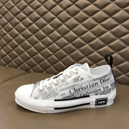 LW - DIR B23 Newspaper LOW-TOP SNEAKER