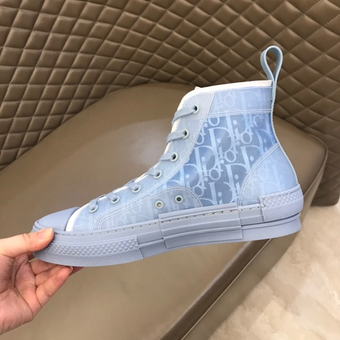 LW - DIR B23 BLUE HIGH-TOP SNEAKER