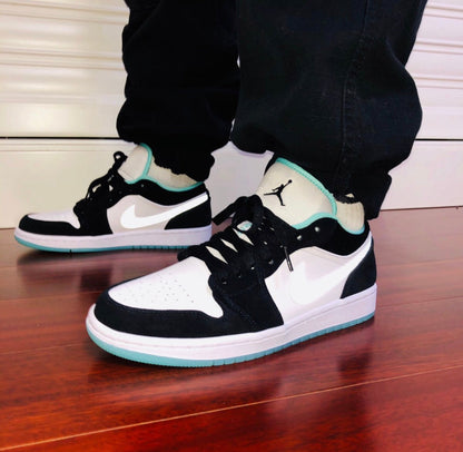 LW - AJ1 Black and Green toes