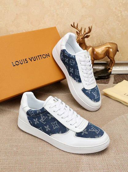 LW - LUV LWnogram Denim Blue Sneaker