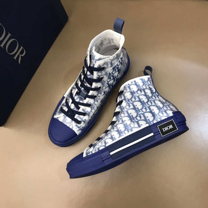 LW - DIR B23 Blue HIGH-TOP SNEAKER