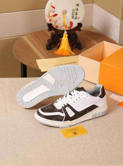 LW - LUV Brown White Sneaker