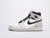 LW - AJ1 gray and white scratch shoes for women