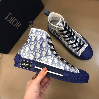 LW - DIR B23 Blue HIGH-TOP SNEAKER