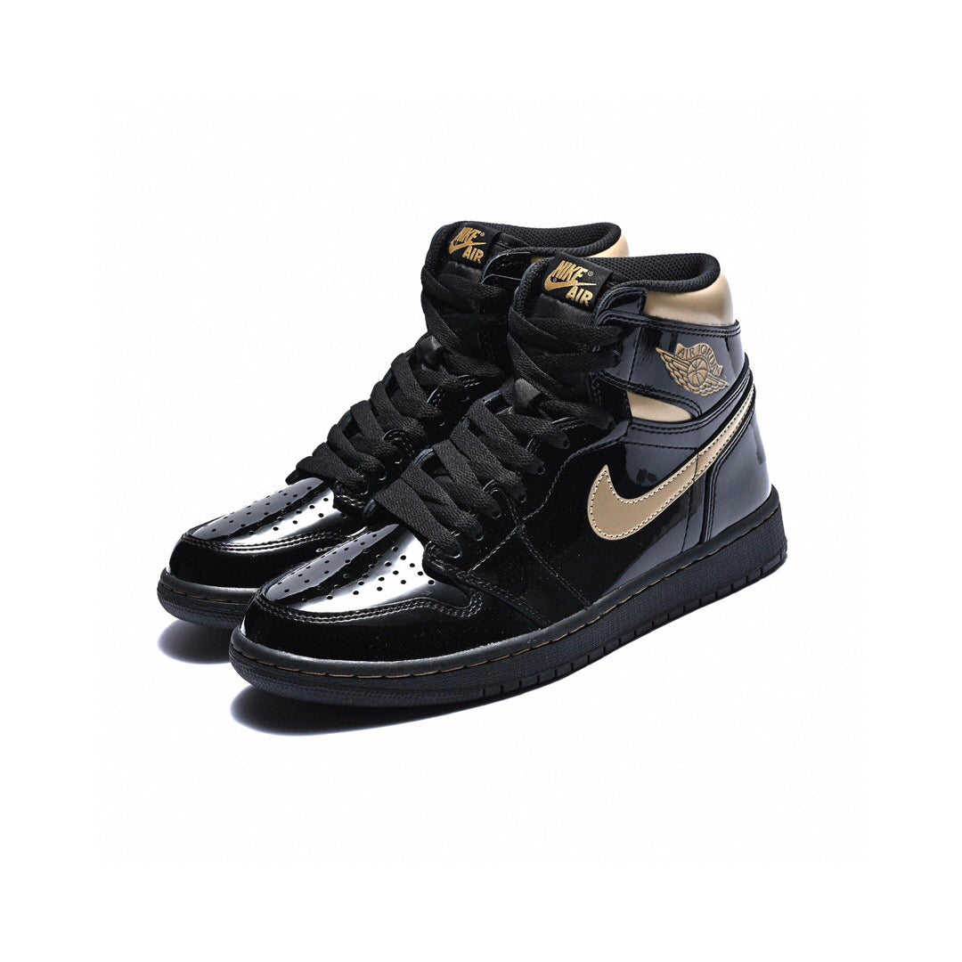 LW - AJ1 High Black Gold