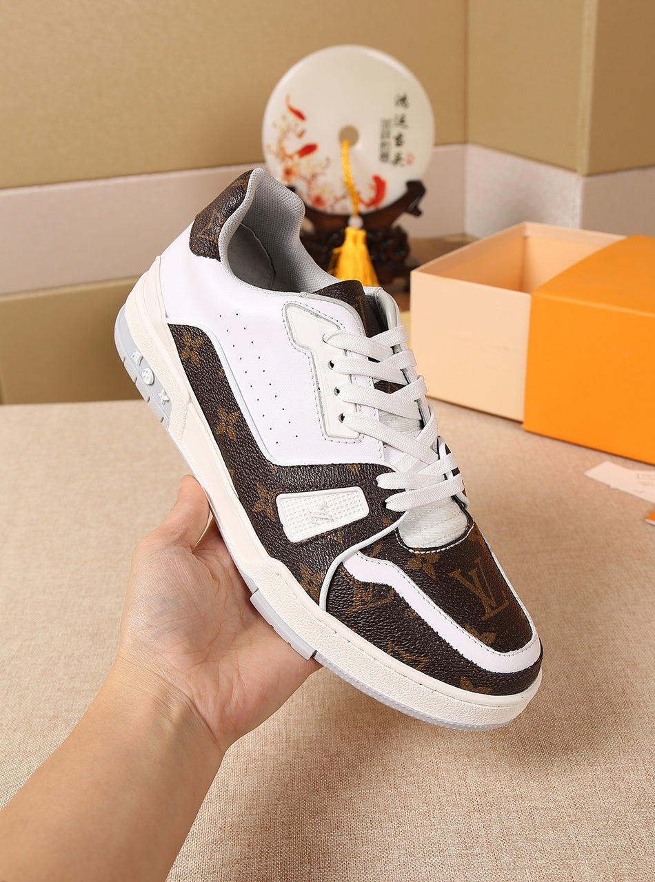 LW - LUV Brown White Sneaker