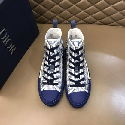 LW - DIR B23 Blue HIGH-TOP SNEAKER