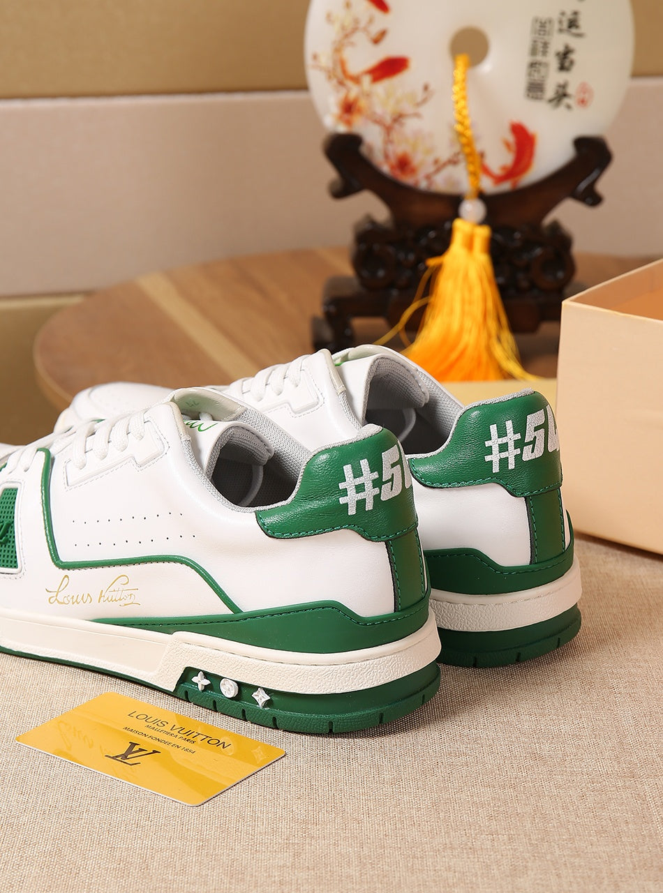 LW - LUV Traners Vert Green Sneaker