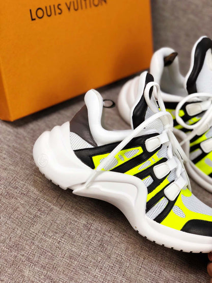 LW - LUV Archlight Black White Yellow Sneaker