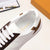 LW - LUV Casual Low White Brown Sneaker