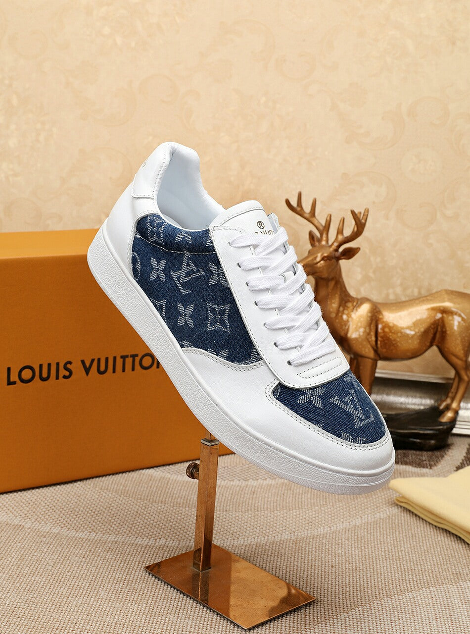 LW - LUV LWnogram Denim Blue Sneaker