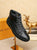 LW - LUV HIgh Top LaLW Up Black Sneaker