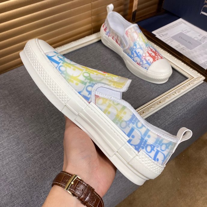 LW - DIR B23 Slip MultiColor And White LOW-TOP SNEAKER