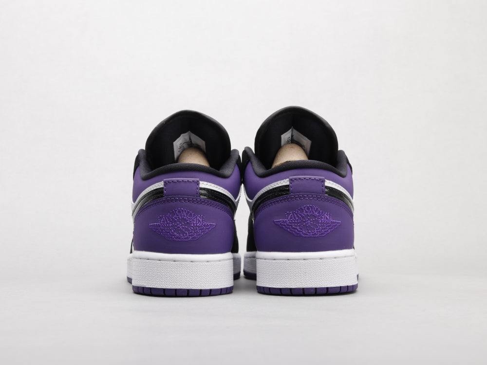 LW - AJ1 Black and purple toes