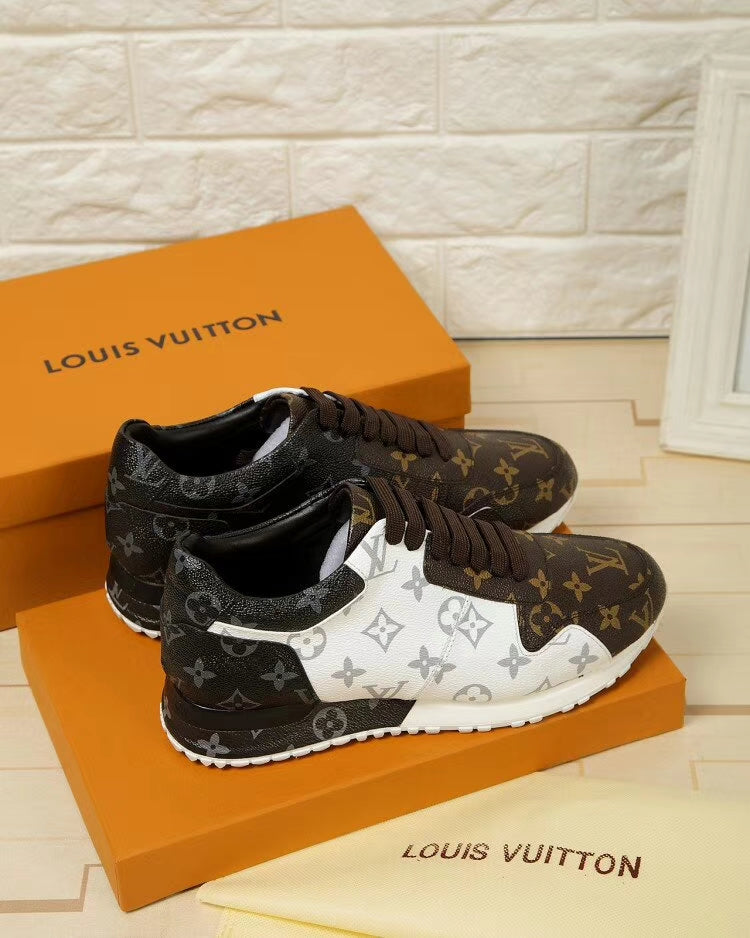 LW - LUV Run Away Brown White Sneaker