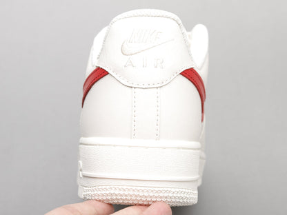 LW - AF1 retro white red low top