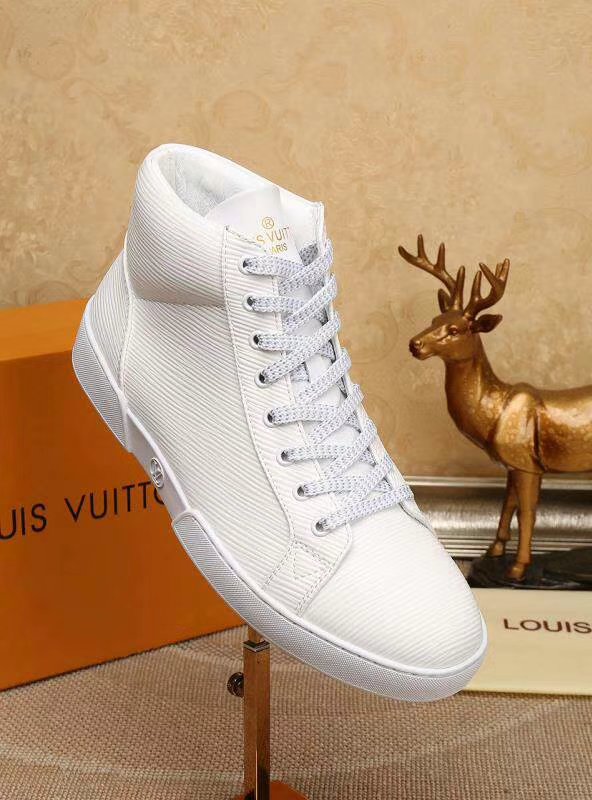 LW - LUV HIgh Top LaLW Up White Sneaker