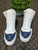 LW - Luv Rivoli White Blue Sneaker