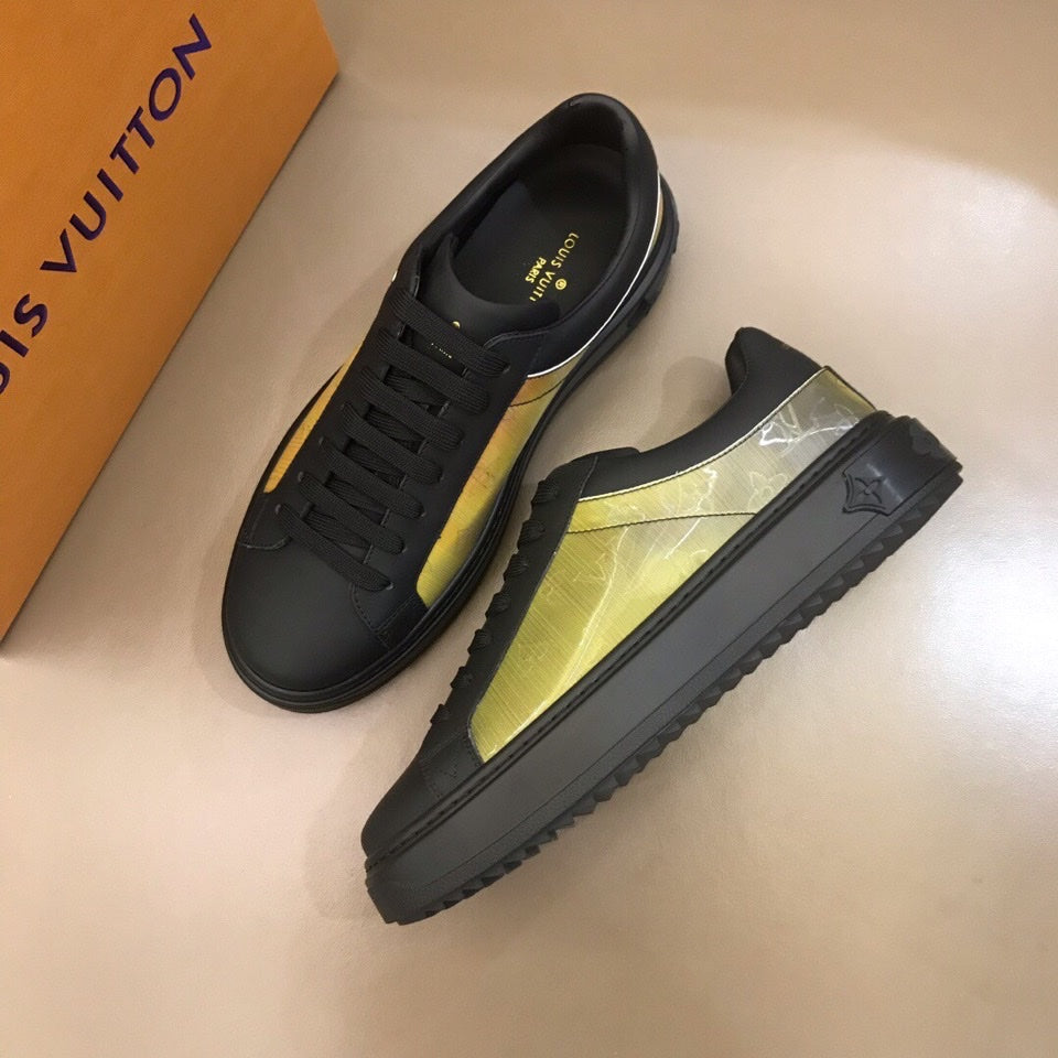 LW - LUV Time Out Black Yellow Sneaker