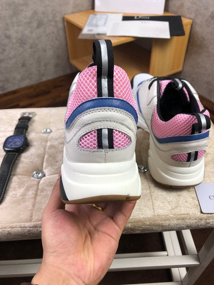 LW - DIR B22 Pink And White Sneaker