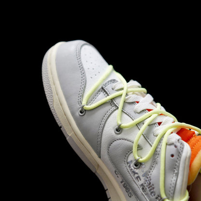 LW - OW x Dunk (NO.43) green shoelace orange buckle