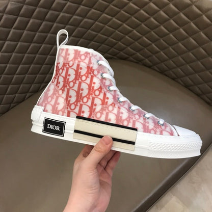 LW - DIR B23 Orange HIGH-TOP SNEAKER