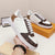 LW - LUV Casual Low White Brown Sneaker