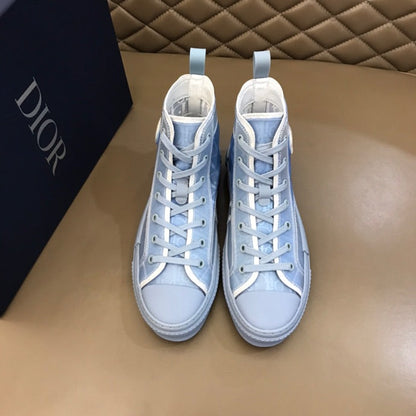 LW - DIR B23 BLUE HIGH-TOP SNEAKER