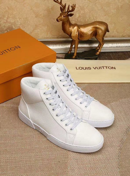 LW - LUV HIgh Top LaLW Up White Sneaker