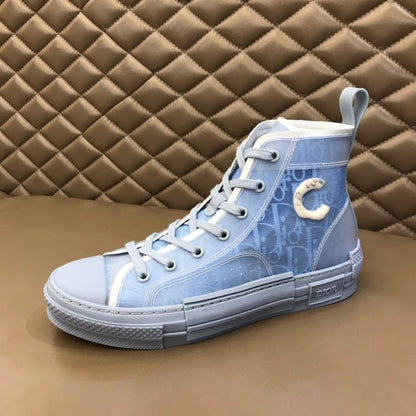 LW - DIR B23 BLUE HIGH-TOP SNEAKER