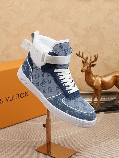 LW - LUV High Top Blue Sneaker