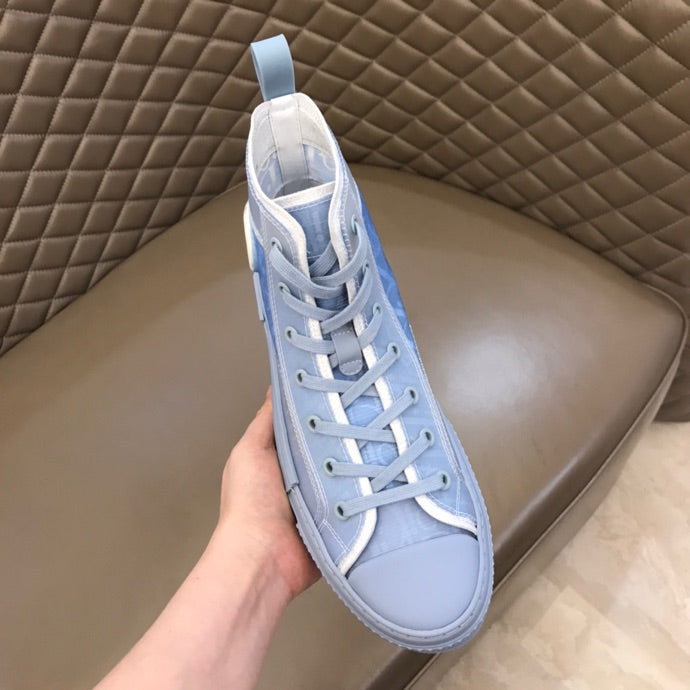 LW - DIR B23 BLUE HIGH-TOP SNEAKER