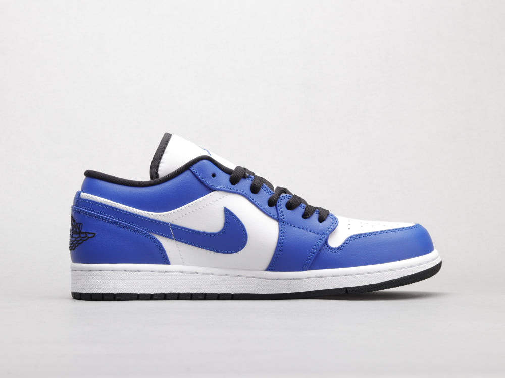 LW - AJ1 white blue lightning