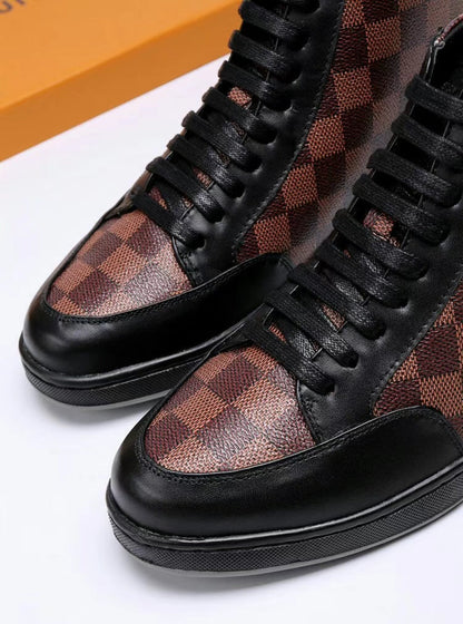 LW - LUV HIgh Top Brown Sneaker