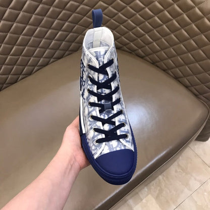 LW - DIR B23 Blue HIGH-TOP SNEAKER