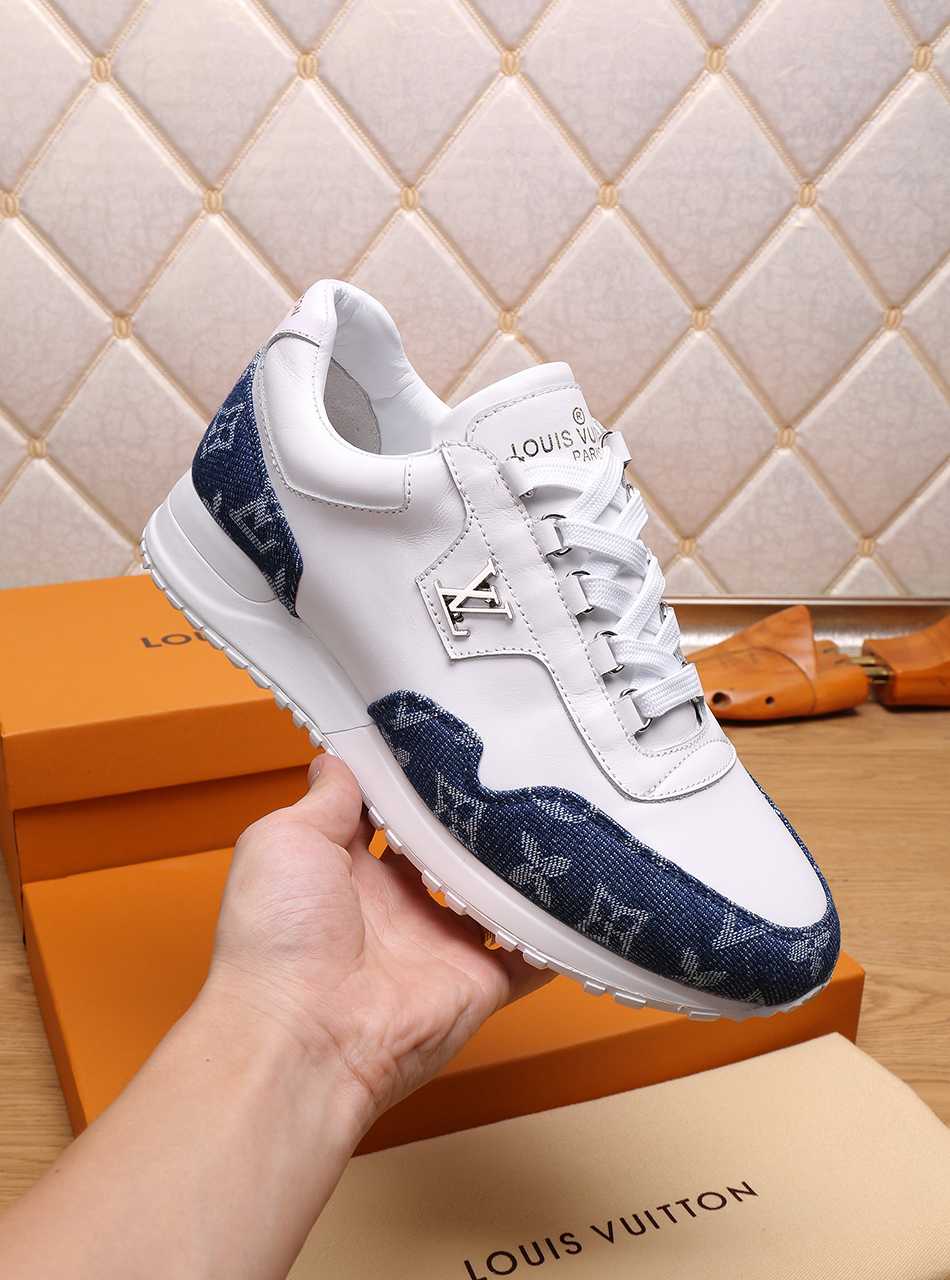 LW - LUV Beverly Hills Hours Blue White Sneaker