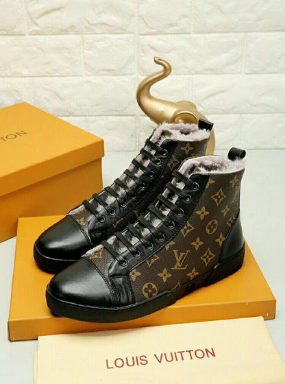 LW - LUV HIgh Top Brown Sneaker