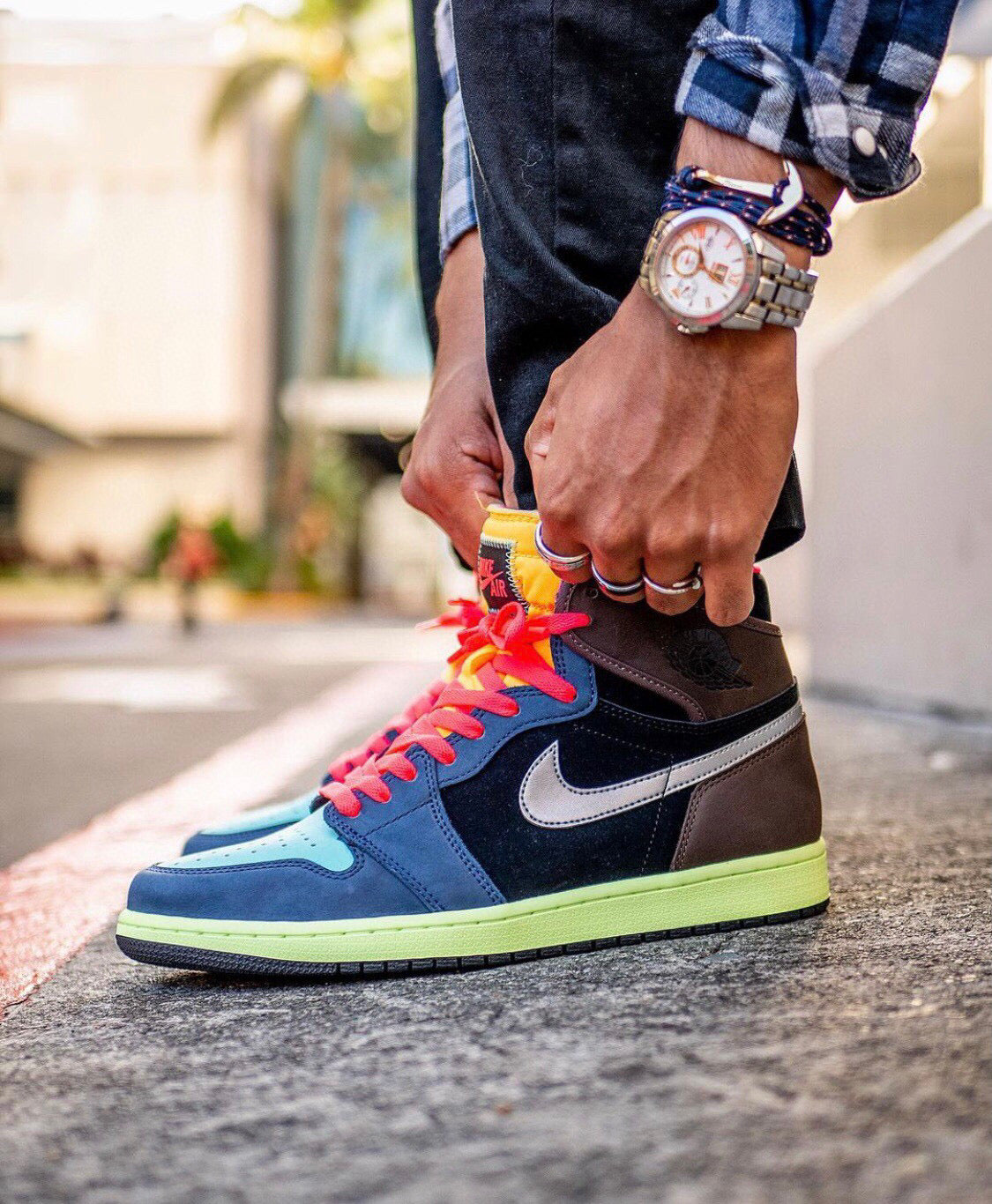 LW - AJ1 High Color Patchwork