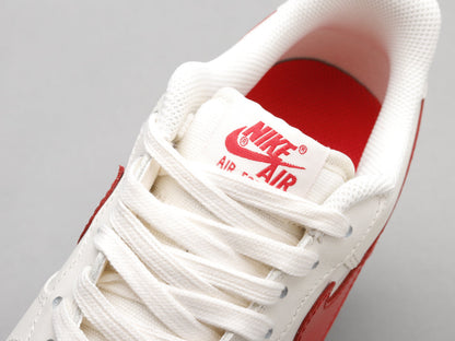 LW - AF1 retro white red low top